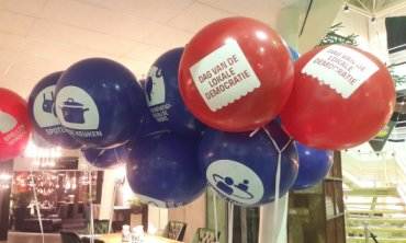 Ballonnen Dag van de Lokale Democratie