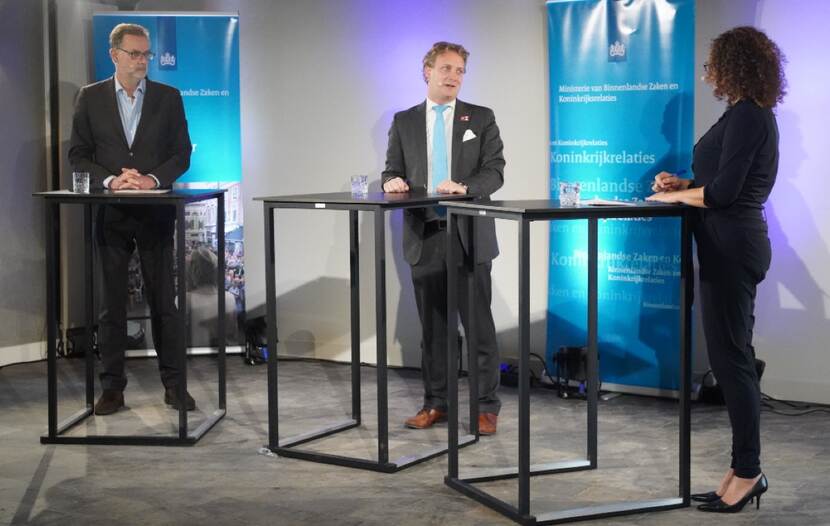 Chris Kuijpers, Pieter Verhoeve en Esther van der Voort