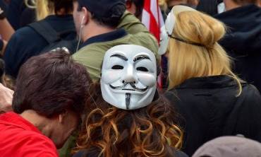 Veerkrachtig bestuur, foto van masker